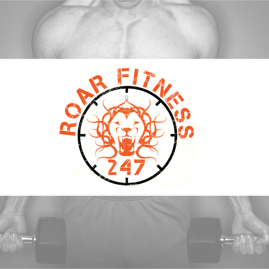 Diseño de Logo por J. Brandt Studio para RoarFitness247 | Diseño #3952033
