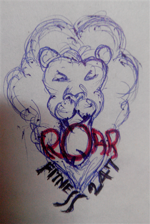 Diseño de Logo por manju.m para RoarFitness247 | Diseño: #3941710