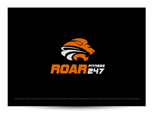 Diseño de Logo por Colorflix™ para RoarFitness247 | Diseño: #3942352