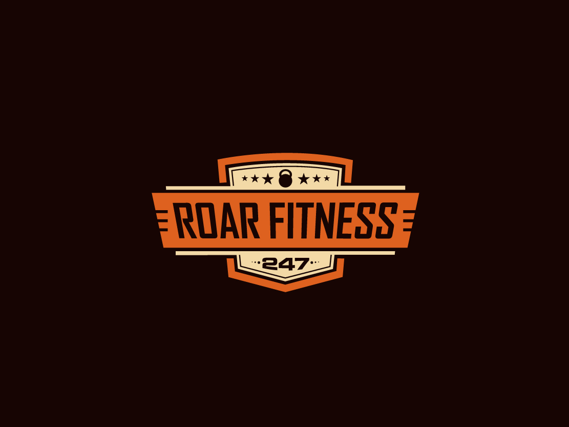 Diseño de Logo por Colorflix™ para RoarFitness247 | Diseño #3942474