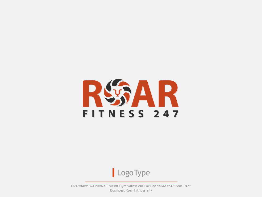 Logo Design by Colorflix™ for RoarFitness247 | Design #3943003