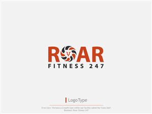 Diseño de Logo por Colorflix™ para RoarFitness247 | Diseño: #3943003