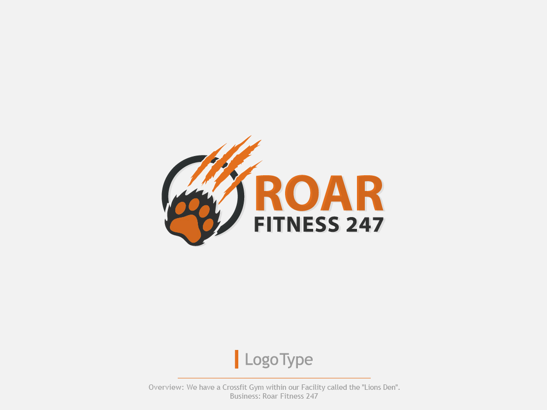 Logo Design by Colorflix™ for RoarFitness247 | Design #3943004