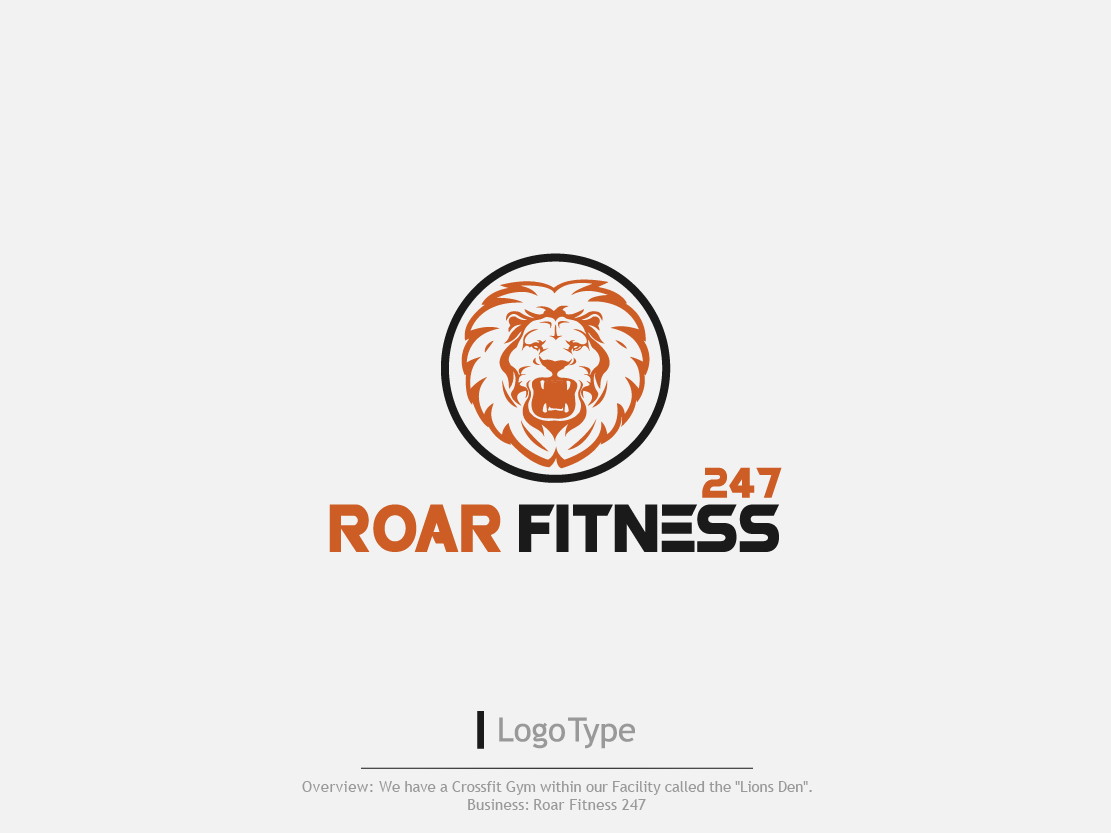Logo Design by Colorflix™ for RoarFitness247 | Design #3943005
