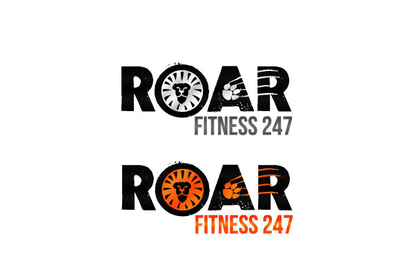 Logo Design by czadesign for RoarFitness247 | Design #3971886