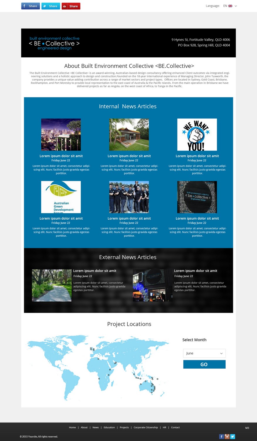 Web Design by pb for this project | Design #6289284