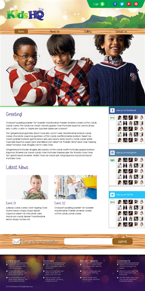Wordpress Design by LEE MING YAO