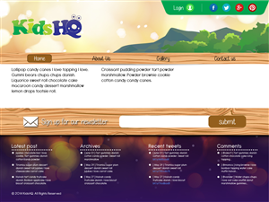Wordpress Design by LEE MING YAO for this project | Design: #3989331