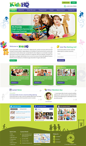 Childrens Development/Fun Centre needs a Kid-Centric website | Diseño Wordpress por Sbss