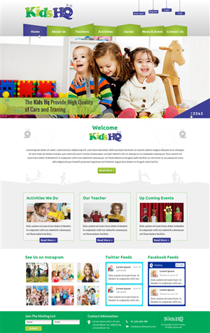 Wordpress Design by Sbss for this project | Design: #3961376