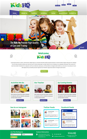 Wordpress Design by Sbss for this project | Design: #3964640