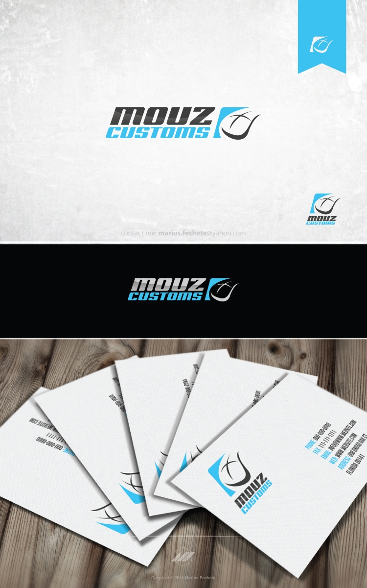 Diseño de Logo por Marius Fechete para Mouz Customs LLP | Diseño #4012197