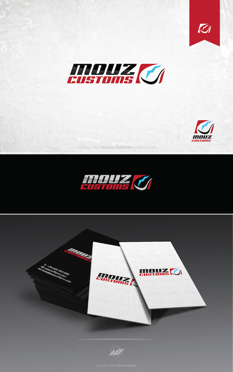 Diseño de Logo por Marius Fechete para Mouz Customs LLP | Diseño #4038148