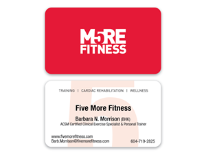 Specialized Personal Trainer Needs a Business Card Design | Diseño de Tarjeta de Presentación por bluejet