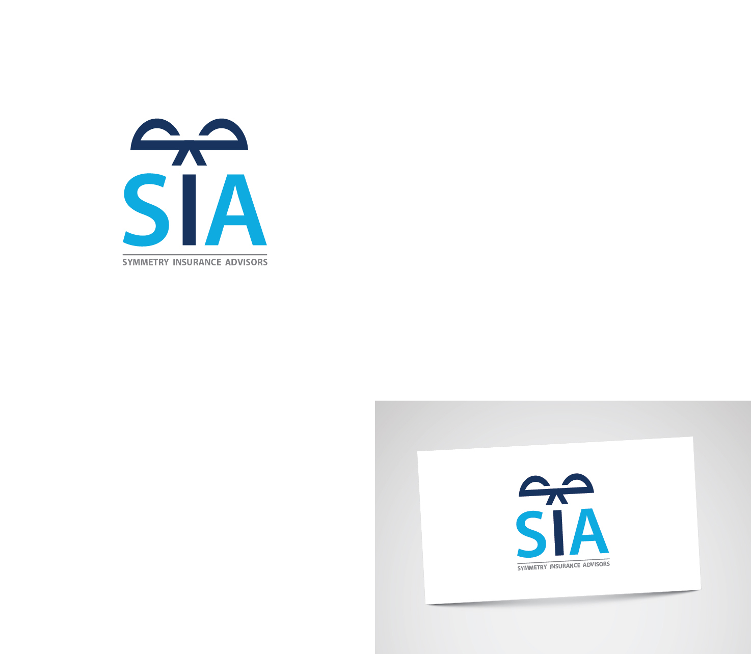 Logo Design by Fresh Art for Symmetry Insurance Advisors | Design #3995080