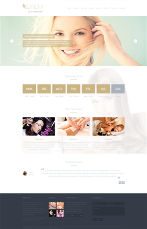 Web Design by Alex Andu for Netzmühle GmbH | Design #3971434