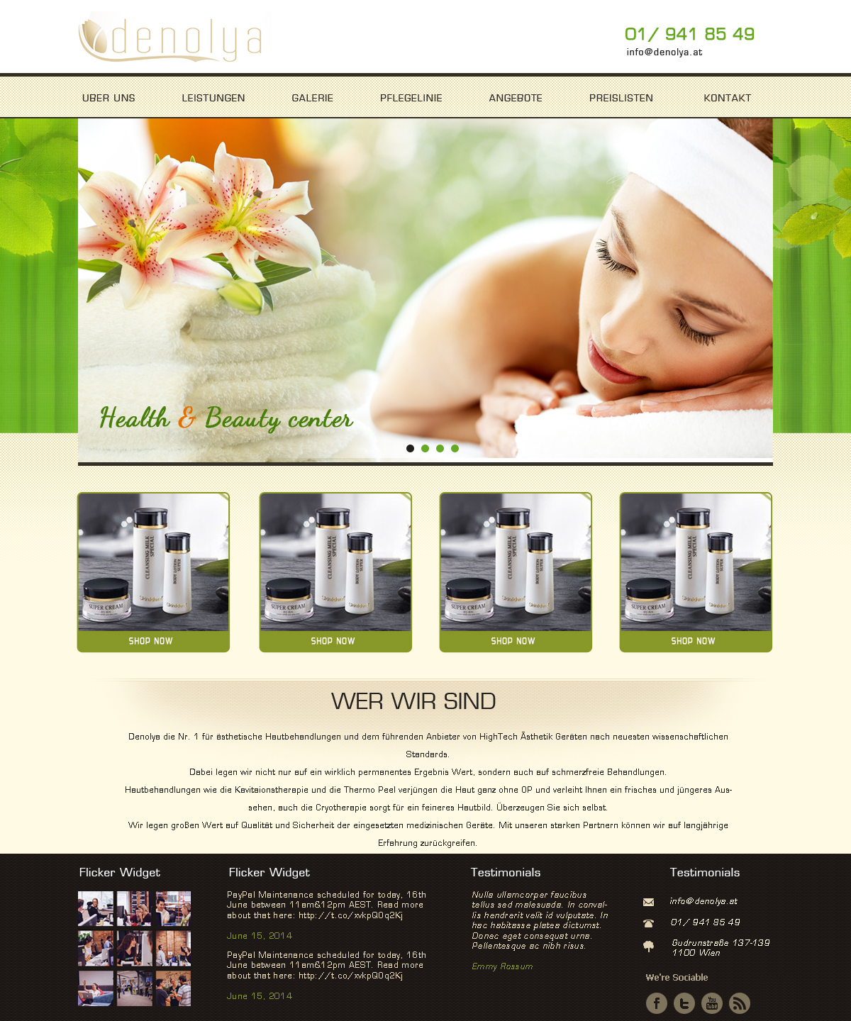 Web Design by sonaldesign for Netzmühle GmbH | Design #3949896