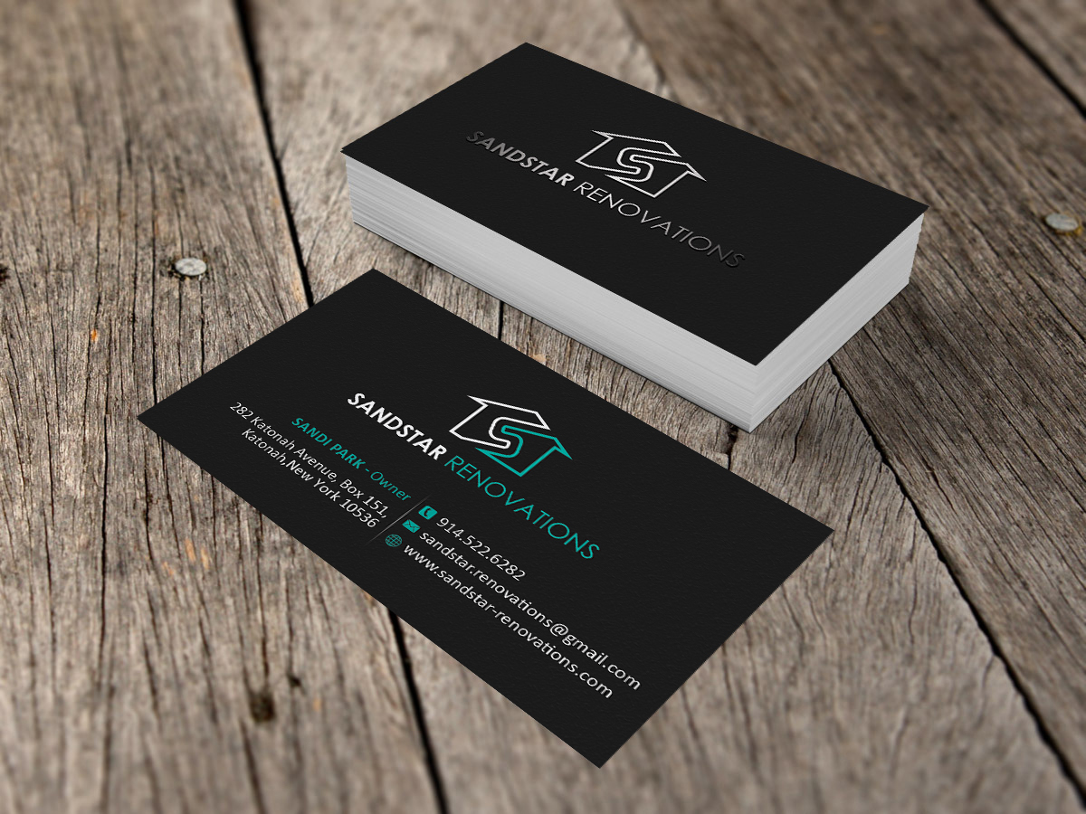 Business Card Design by GTools for Sandstar Renovations | Design: #3999969