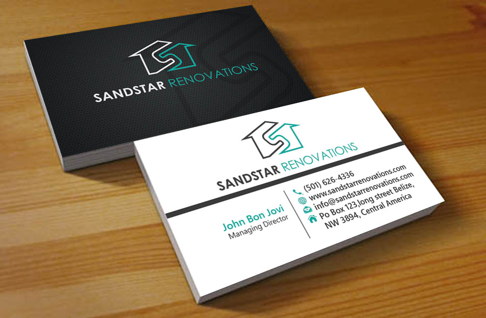Diseño de Tarjeta de Presentación por Hardcore Design para Sandstar Renovations | Diseño #3944682