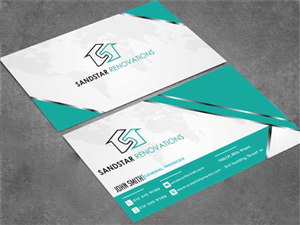 Business Card Design by AwsomeD for Sandstar Renovations | Design: #3947307