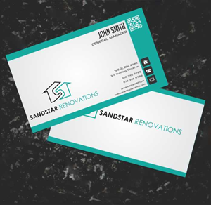Business Card Design by AwsomeD for Sandstar Renovations | Design: #3947309