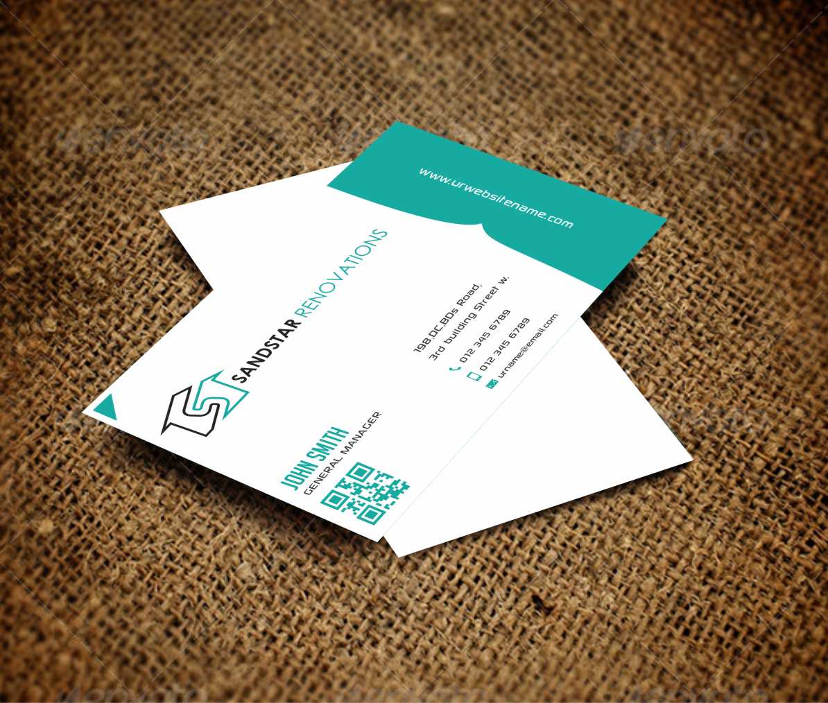 Business Card Design by AwsomeD for Sandstar Renovations | Design #3947315