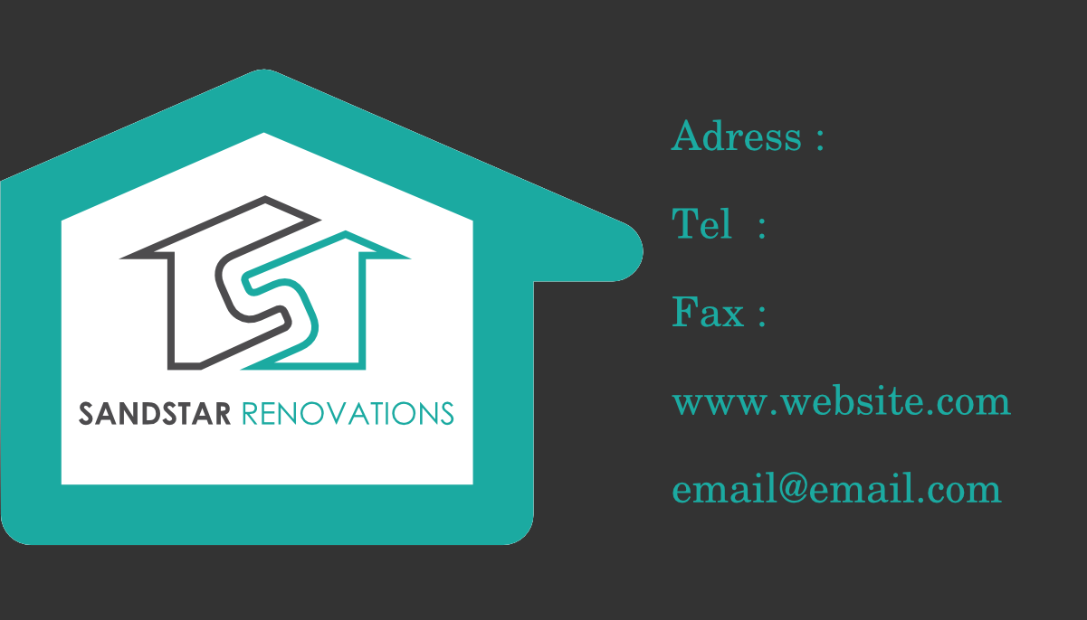 Visitenkarten-Design von barbaros für Sandstar Renovations | Design #3944292