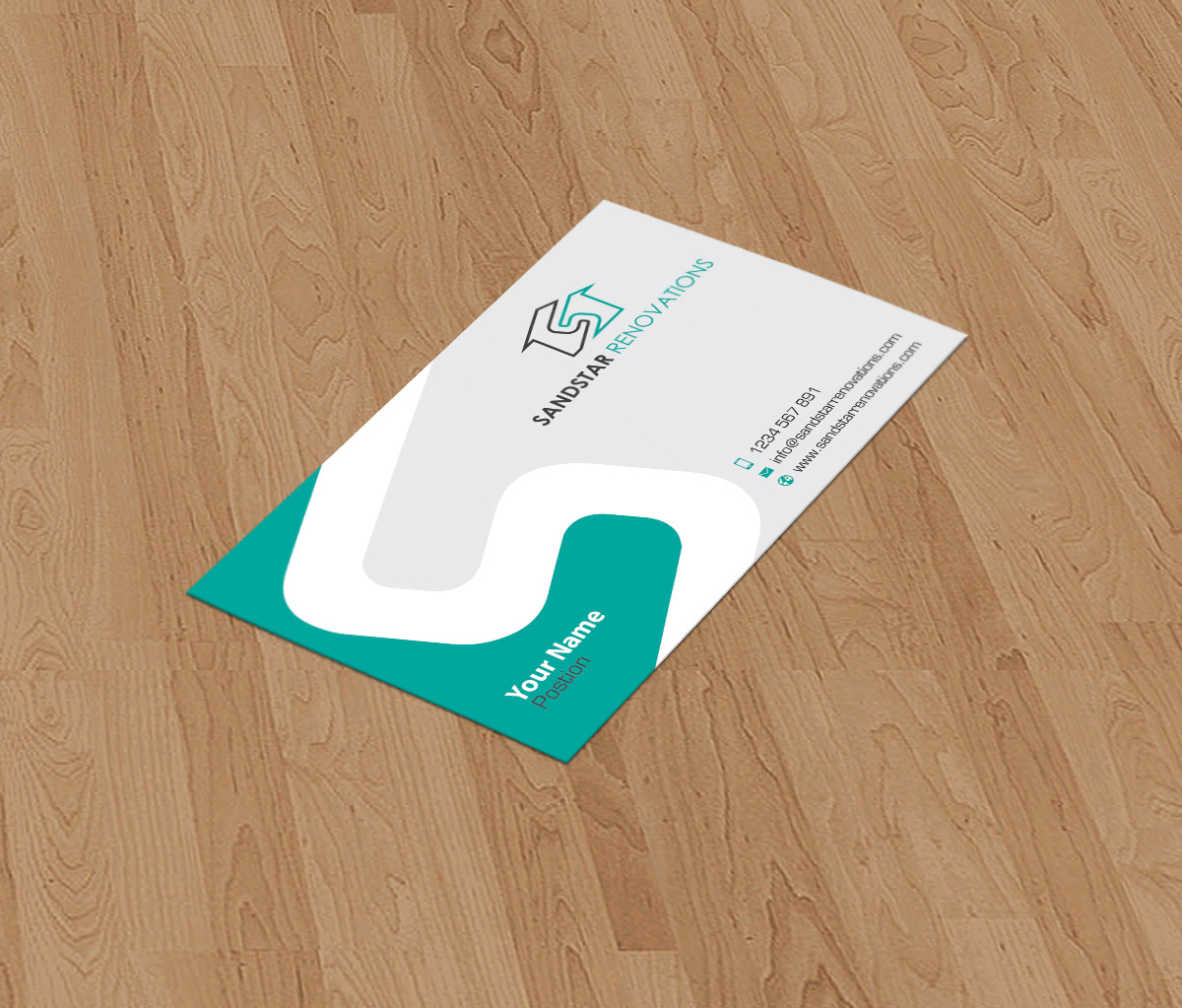 Design de Carte de Visite par Mulugeta pour Sandstar Renovations | Design #3943035