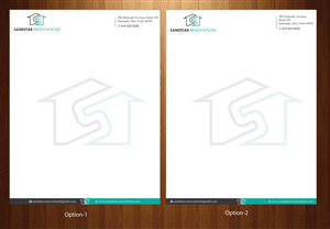 Letterhead Design by harmi_199 for Sandstar Renovations | Design: #3959628
