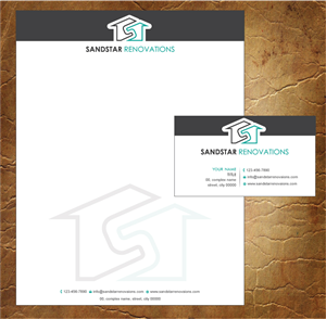Letterhead Design by Sandy1155 for Sandstar Renovations | Design: #3944446