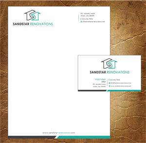 Letterhead Design by Sandy1155 for Sandstar Renovations | Design: #3944450