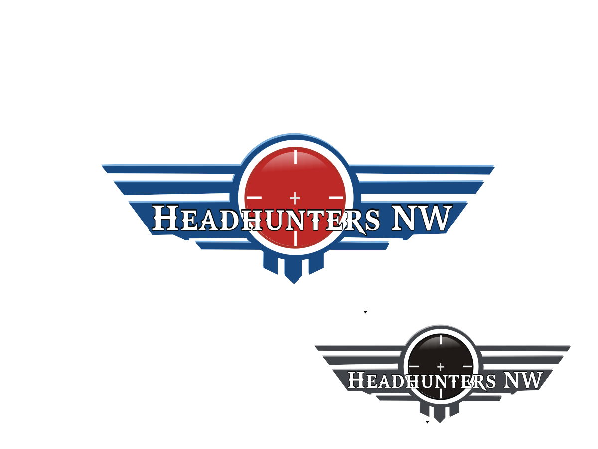 Logo Design by Blueberry for HeadHunters NW | Design #4047099