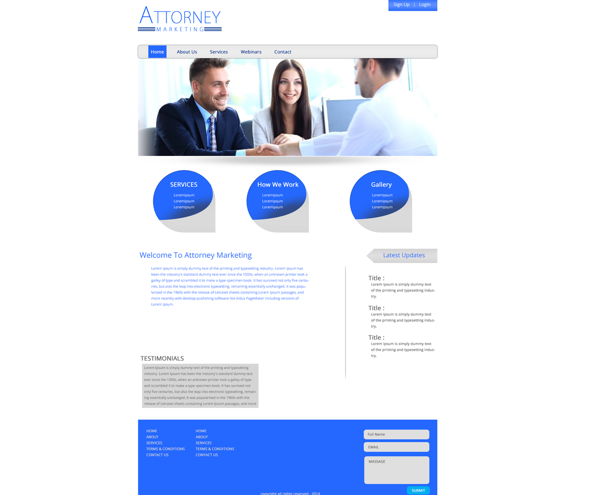 Web Design by AR-Sheikh for this project | Design #3981899