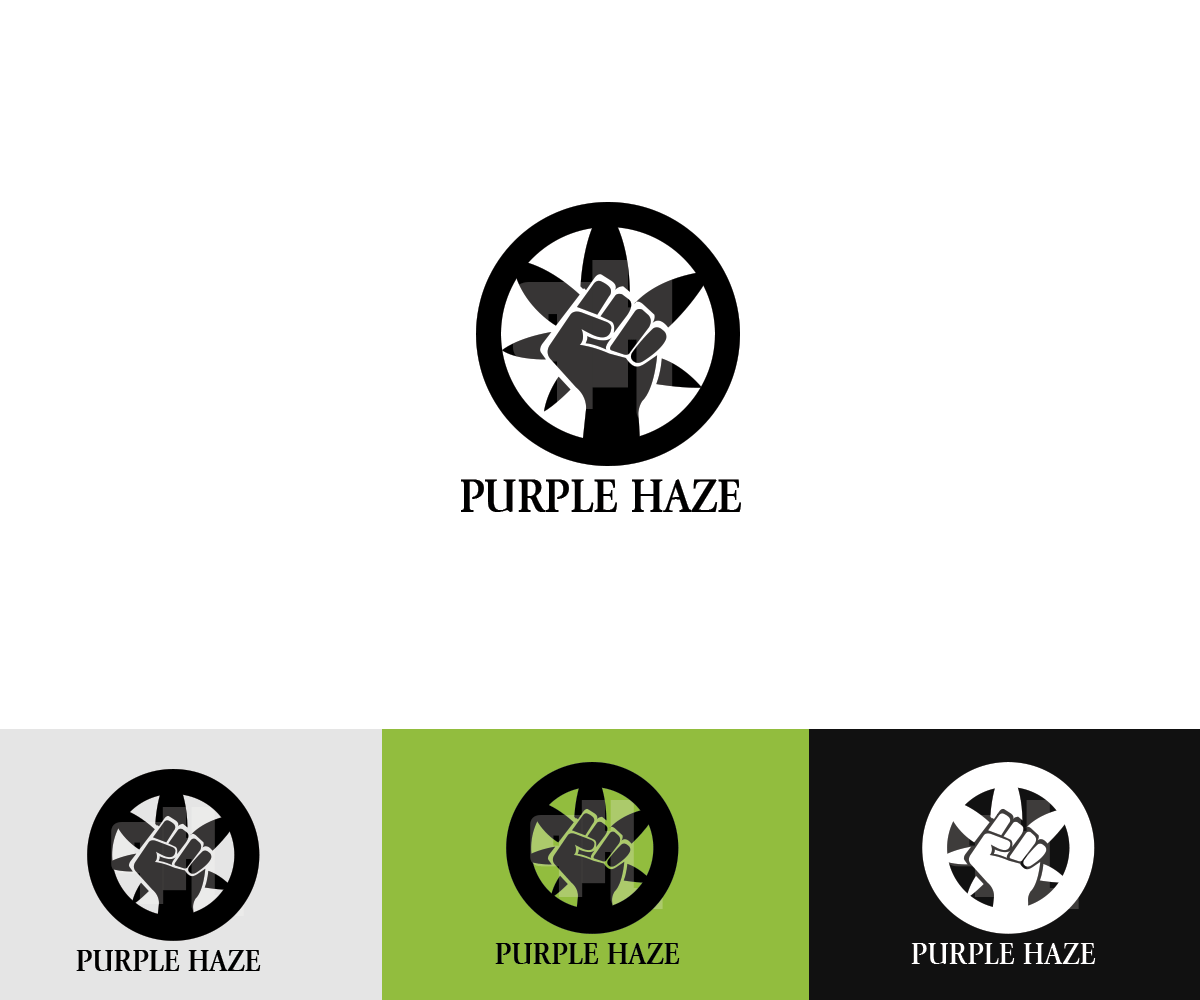 Logo Design by Nyrex_Adan for purple haze collective | Design #3945608