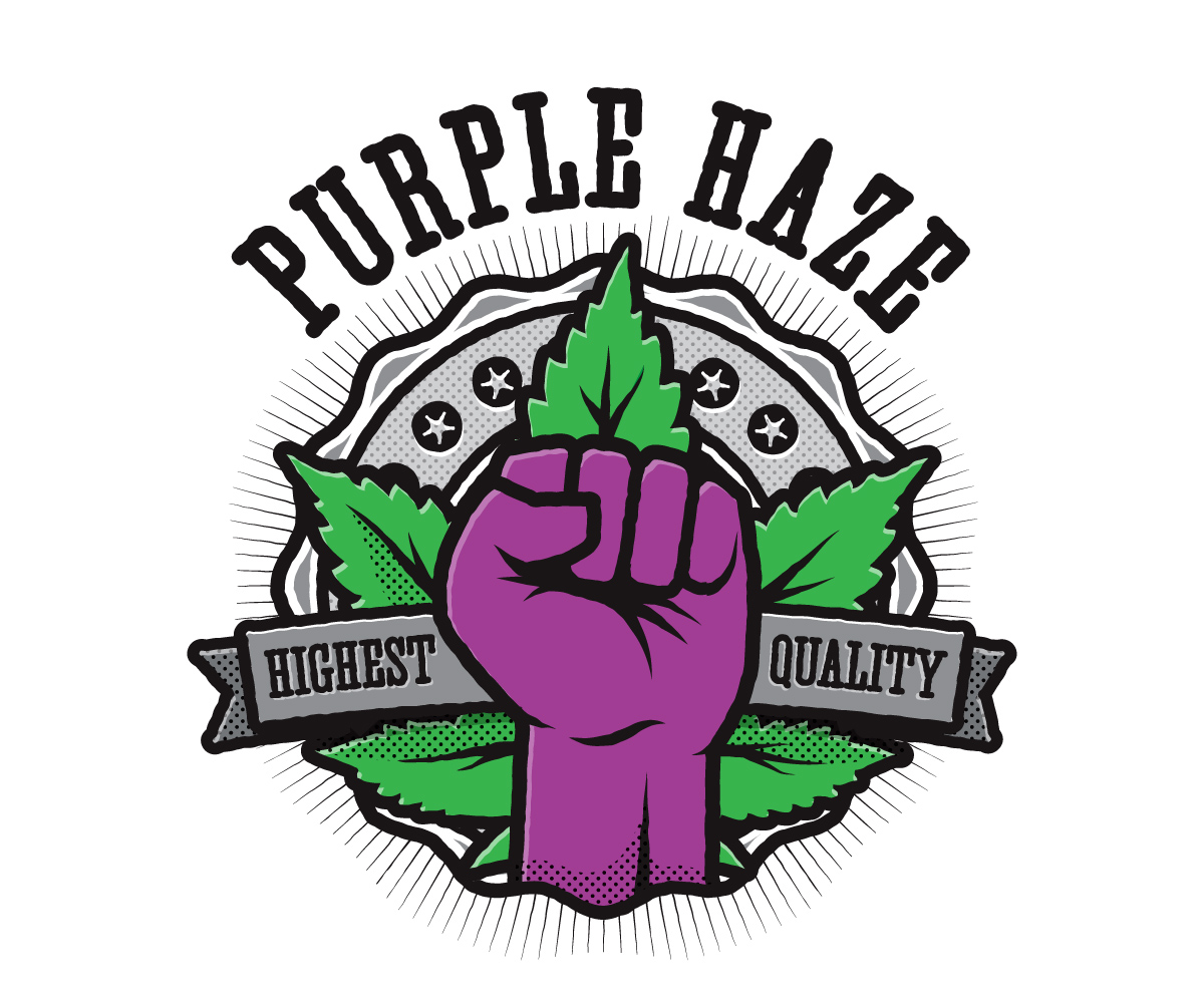 Logo Design by Kinetec for purple haze collective | Design #3958869