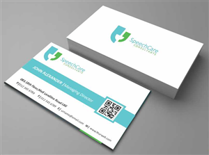 Business Card Design by AwsomeD for SpeechCare Consultants | Design: #3961804