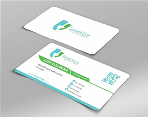 Business Card Design by AwsomeD for SpeechCare Consultants | Design: #3961808