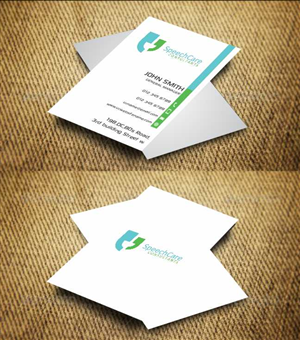 Business Card Design by AwsomeD for SpeechCare Consultants | Design: #3961820