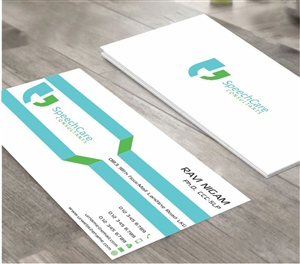 Business Card Design by AwsomeD for SpeechCare Consultants | Design: #3984877