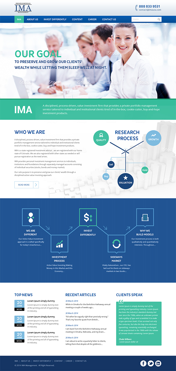 Web Design par Mayank Patel pour ce projet | Design #3987228