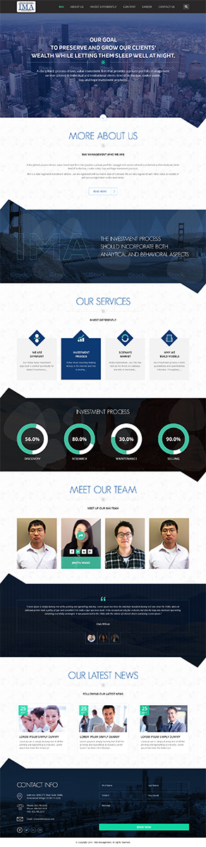 Web Design by Mayank Patel for this project | Design #4009605