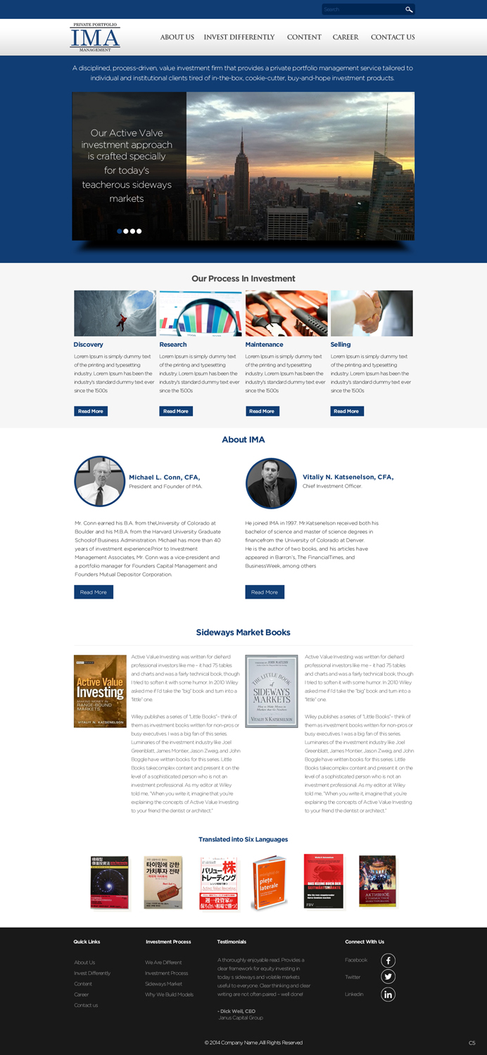 Web Design by pb for this project | Design #3950227