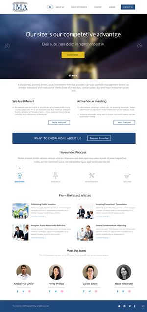 Web Design by pb for this project | Design: #3950246