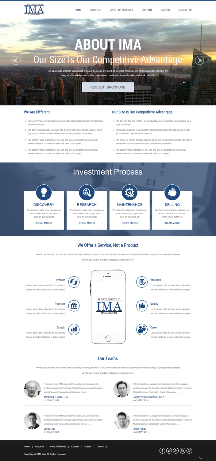 Web Design by pb for this project | Design #3953565