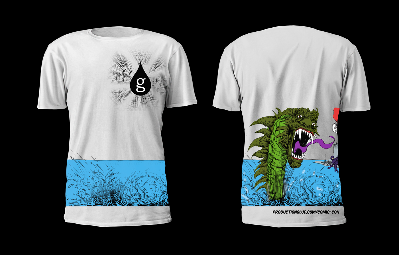 T-shirt Design by Andrea for Production Glue | Design #3966756