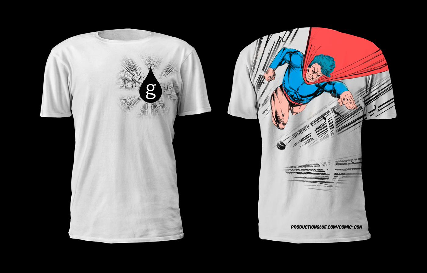 Diseño de Camiseta por Andrea para Production Glue | Diseño #3966770