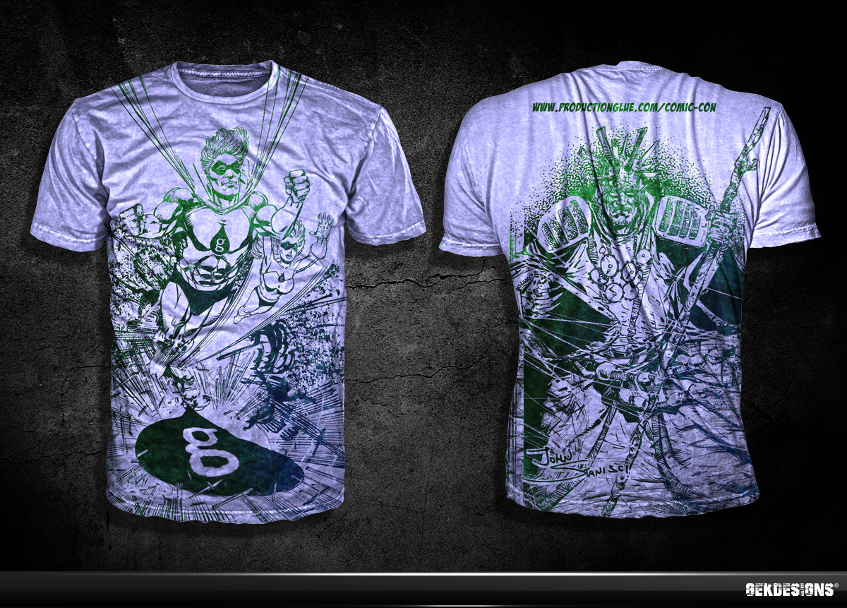 T-shirt Design by gekgrfx for Production Glue | Design #4019544