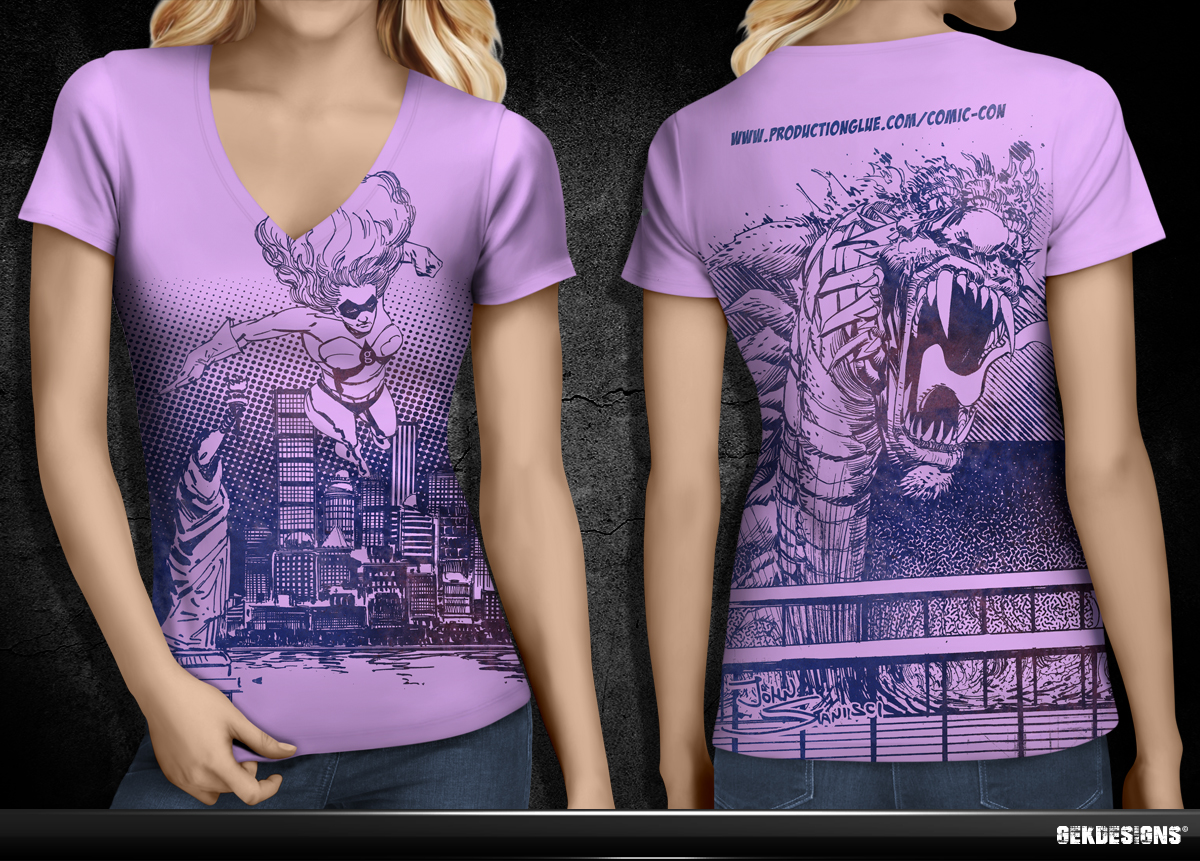 T-shirt Design by gekgrfx for Production Glue | Design #4022078