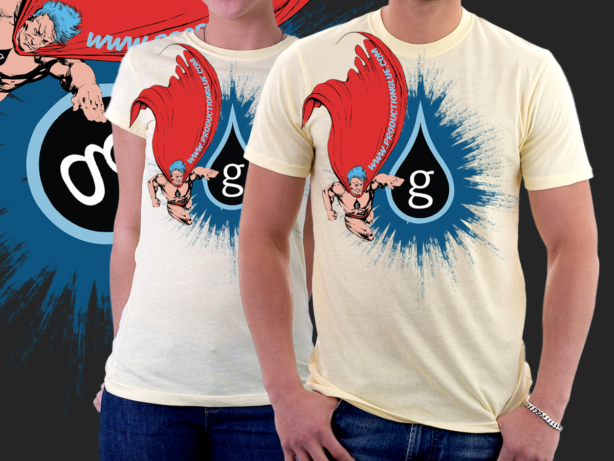T-shirt Design by dan-D-dan for Production Glue | Design #3985927