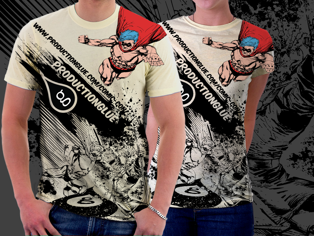 T-shirt Design by dan-D-dan for Production Glue | Design #4008957